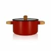 Faitout Ector Induction Aluminium Revêtu 24 Cm Rouge -fournitures de cuisine boutique 108015 0 1 Faitout Ector induction aluminium revetu 24 cm rouge Ogo