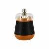 Moulin à Poivre En Bois Effet Cuir Noir -fournitures de cuisine boutique 200029 0 1 Moulin a poivre en bois effet cuir noir Ogo