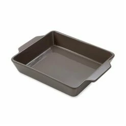 Plat à Four Rectangulaire En Céramique Taupe 19,5 X 22,5 Cm -fournitures de cuisine boutique 200101 1 3 Plat a four rectangulaire en ceramique taupe 19 5 x 22 5 cm Mathon