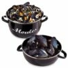 Marmite à Moules Acier émaillé 18 Cm 2,5 L -fournitures de cuisine boutique 20310 0 0 Marmite a moules acier emaille 18 cm 2 5 L Baumalu