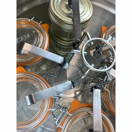 Lot Cuiseur 40 L 12 Bocaux Et Thermomètre à Cadran 6 Lot Cuiseur 40 L 12 Bocaux Et Thermomètre à Cadran – Image 4