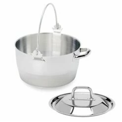 Lot Marmite à Crustacés Confiture 30 Cm Et Couvercle