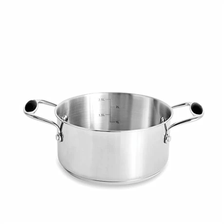 Faitout Tout Inox Excell Inox 20 Cm 3 L -fournitures de cuisine boutique 274023 0 1 Faitout tout inox Excell Inox 20 cm 3 L Mathon