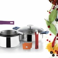 Faitout Mutine Inox 24 Cm 5,2 L -fournitures de cuisine boutique 27413 1 2 Faitout Mutine inox 24 cm 5 2 L Cristel