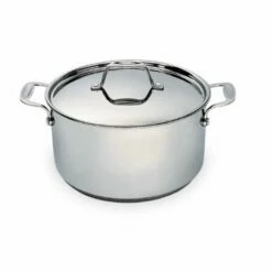 BEKA Faitout Chef Inox Avec Couvercle 24 Cm 5,7 L