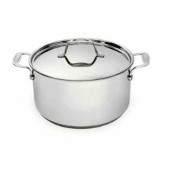 BEKA Faitout Chef Inox Avec Couvercle 26 Cm 7 L