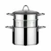 Cuiseur à Pâte Acier Inoxydable Avec Couvercle Verre 20 Cm -fournitures de cuisine boutique 27679 0 1 Cuiseur a pate acier inoxydable avec couvercle verre 20 cm Inoxriv