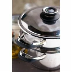 Lot Faitout Basse Température Et Insert Cuit Vapeur 24cm -fournitures de cuisine boutique 279192 3 2 Lot faitout basse temperature et insert cuit vapeur 24cm Ecovitam