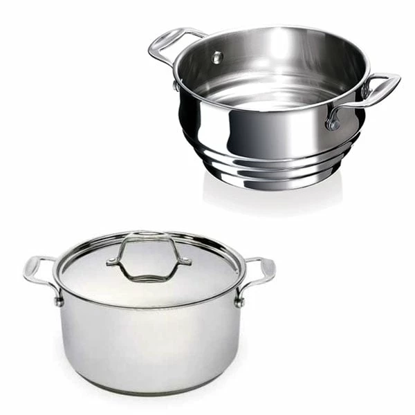 BEKA Set Faitout Chef 20 Cm Avec Couvercle Et Multi Passoire Vapeur 3 BEKA Set Faitout Chef 20 Cm Avec Couvercle Et Multi Passoire Vapeur