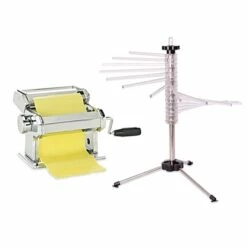 Lot Machine à Pâtes Et Séchoir à Pâtes Pliable