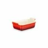Le Creuset Plat Rectangulaire Céramique 19 Cm Cerise -fournitures de cuisine boutique 301013 0 1 Plat rectangulaire ceramique 19 cm Cerise Le Creuset
