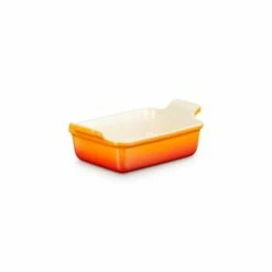 Le Creuset Plat Rectangulaire Céramique 19 Cm Volcanique
