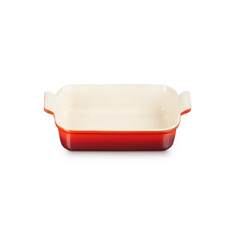 Le Creuset Plat Rectangulaire Céramique 26 Cm Cerise 3 Le Creuset Plat Rectangulaire Céramique 26 Cm Cerise