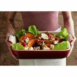 Le Creuset Plat Rectangulaire Céramique 26 Cm Cerise 8 Le Creuset Plat Rectangulaire Céramique 26 Cm Cerise -fournitures de cuisine boutique 301015 2 3 Plat rectangulaire ceramique 26 cm Cerise Le Creuset