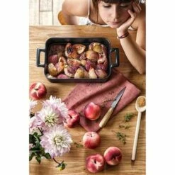 Plat Rectangulaire Belle Cuisine Effet Fonte 30 Cm -fournitures de cuisine boutique 301057 1 2 Plat rectangulaire Belle Cuisine Effet Fonte 30 cm Revol