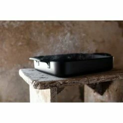 Plat Rectangulaire Belle Cuisine Effet Fonte 30 Cm -fournitures de cuisine boutique 301057 2 2 Plat rectangulaire Belle Cuisine Effet Fonte 30 cm Revol