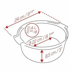 Peugeot Moule à Soufflé Céramique Bleu -fournitures de cuisine boutique 301233 1 2 Moule a souffle ceramique bleu Peugeot