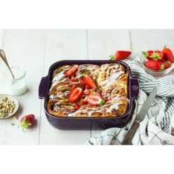 Peugeot Plat à Four Carré En Céramique Appolia Aubergine 36 Cm -fournitures de cuisine boutique 301323 2 2 Plat a four carre en ceramique Appolia aubergine 36 cm Peugeot