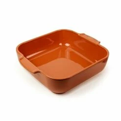 Peugeot Plat Carré Céramique Terracotta 28 Cm