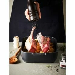 Peugeot Set De 3 Plats à Four Rectangulaires Ardoise Céramique, 25, 32 Et 40cm -fournitures de cuisine boutique 309021 1 2 Set de 3 plats a four rectangulaires ardoise ceramique 25 32 et 40cm Peugeot