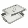 Plat à Four En Inox Avec Couvercle 35 X 27 Cm -fournitures de cuisine boutique 37113 0 1 Plat a four en inox avec couvercle 35 x 27 cm Inoxriv