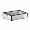 Plat à Four En Inox Avec Couvercle Transparent 36 X 25 Cm -fournitures de cuisine boutique 37114 0 2 Plat a four en inox avec couvercle transparent 36 x 25 cm Inoxriv