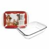 Ibili Plat En Verre Rectangulaire Kristall 40 Cm -fournitures de cuisine boutique 52110 0 1 Plat en verre rectangulaire Kristall 40 cm Ibili