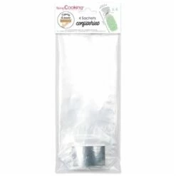 Set De 12 Sachets à Confiseries -fournitures de cuisine boutique 569008 2 1 Set de 12 sachets a confiseries Scrapcooking