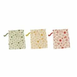 3 Sacs à Vrac En Coton Bio