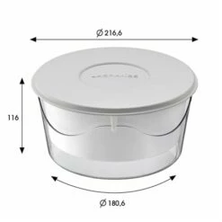 Pot Pour Spécialités Laitières Protéinées 1 L -fournitures de cuisine boutique 658033 4 1 Pot pour specialites laitieres proteinees 1 L Lagrange