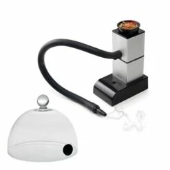 Lot Fumoir à Aliments Et Cloche 17cm