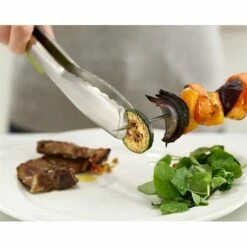 Joseph Joseph Pince De Cuisine Inox Verrouillable Avec Supports Intégrés Elevate Steel 31,5 Cm -fournitures de cuisine boutique 670197 4 1 Pince de cuisine inox verrouillable avec supports integres Elevate Steel 31 5 cm Joseph Joseph