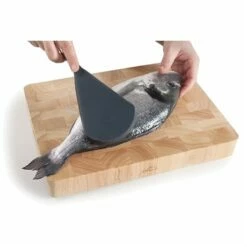Grattoir à Poisson Inox -fournitures de cuisine boutique 673132 1 1 Grattoir a poisson inox Lacor