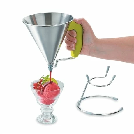 De Buyer Entonnoir à Piston Vert 5 De Buyer Entonnoir à Piston Vert – Image 3