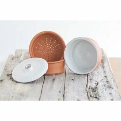 Germoir à 3 étages En Terre Cuite -fournitures de cuisine boutique 680000 3 2 Germoir a 3 etages en terre cuite Point Virgule