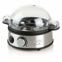 Domo Cuiseur à Oeufs électrique 7 Oeufs 400 W -fournitures de cuisine boutique 71990 2 1 Cuiseur a oeufs electrique 7 oeufs 400 W Domo