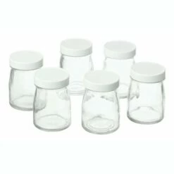 Cuisinart 6 Pots à Yaourt En Verre 125 Ml YM401E