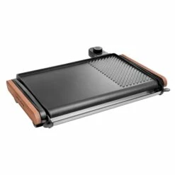 Plancha Grill Bois Foncé 2000 W 229011 -fournitures de cuisine boutique 740044 2 1 Plancha grill bois fonce 2000 W 229011 Lagrange