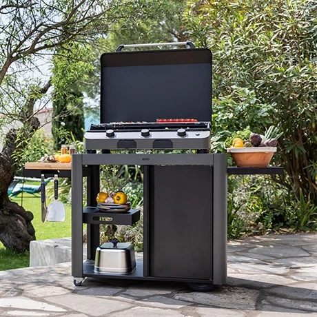 ENO Couvercle De Protection Noir Pour Plancha Fusion 75 4 ENO Couvercle De Protection Noir Pour Plancha Fusion 75 – Image 2