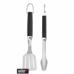 Weber Kit De 2 Ustensiles Premium En Acier Inoxydable