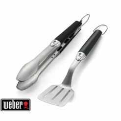 Weber Kit De 2 Ustensiles Premium En Acier Inoxydable -fournitures de cuisine boutique 782037 3 1 Kit de 2 ustensiles Premium en acier inoxydable Weber
