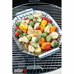 Weber Grand Panier à Légumes En Acier Inoxydable