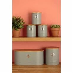 Typhoon Boîte à Thé 1 L Grise -fournitures de cuisine boutique 880040 1 3 Boite a the 1 L grise Typhoon
